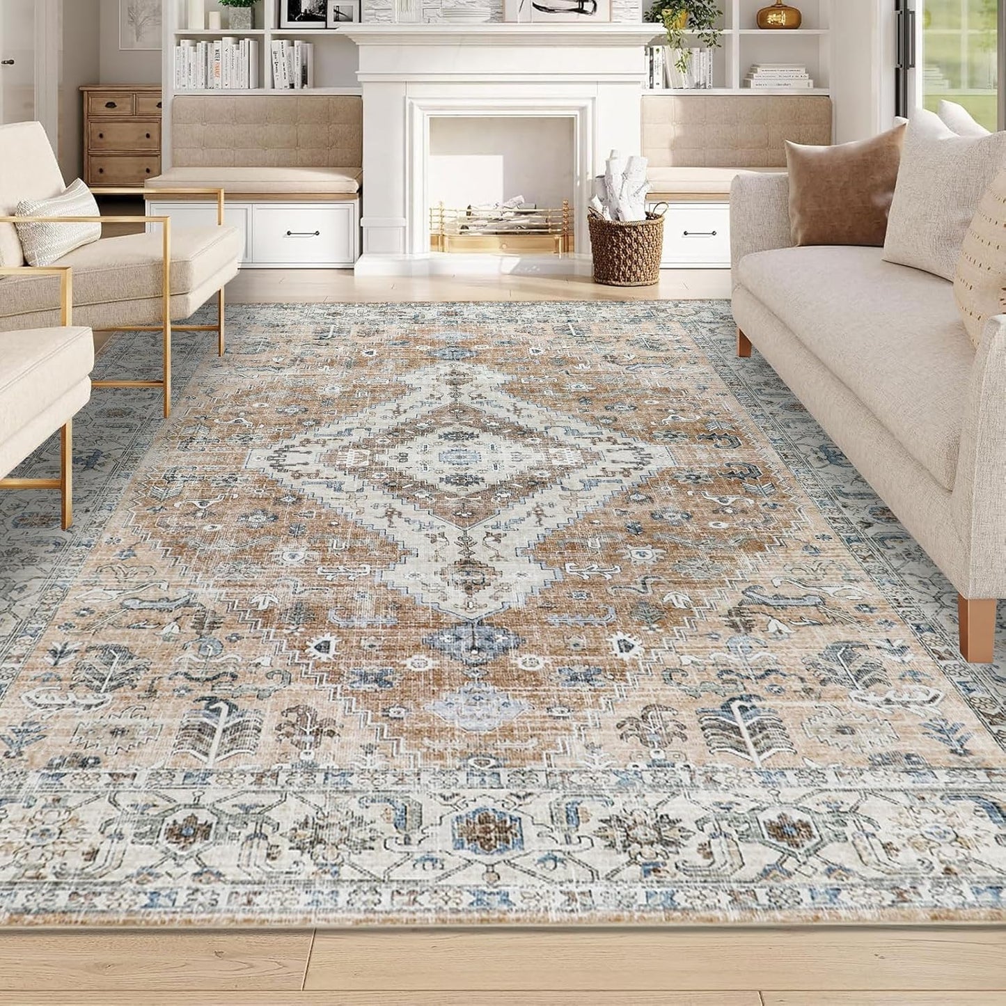 Persian Rug Living Room and Bedroom