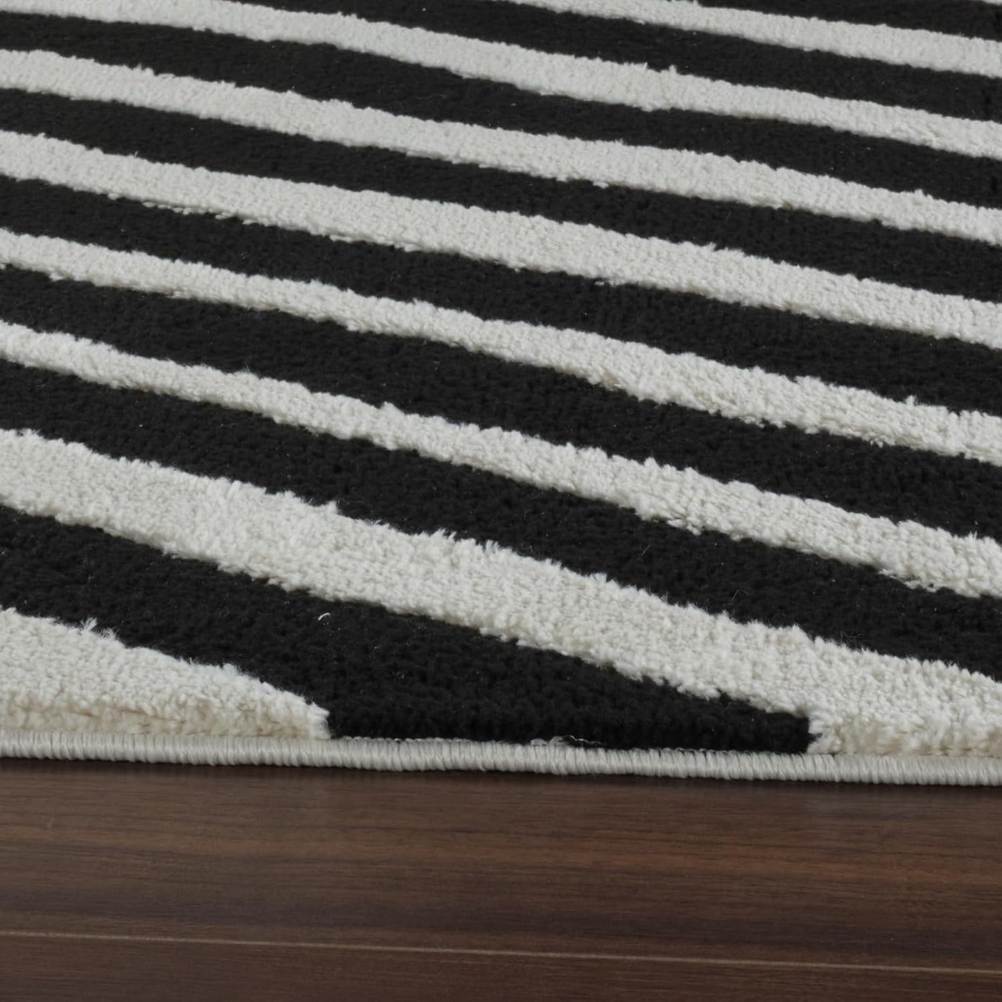 Boho Rug 4x6 High Quality Zebra White and Black Area Rug