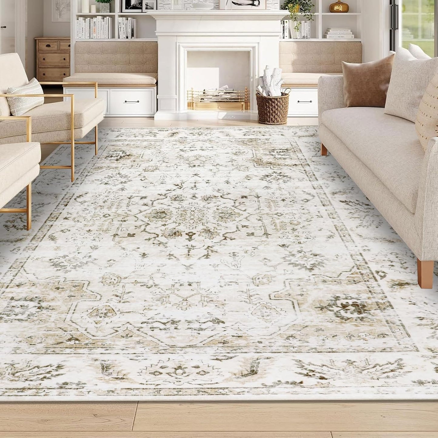 Persian Rug Living Room and Bedroom