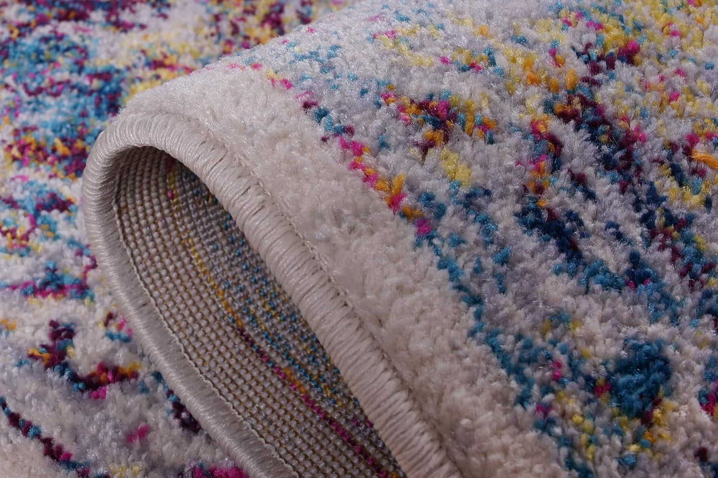 Joy Rug Collection Tribal Rug 5x7 Traditional Patterned Multicolor Area Rug