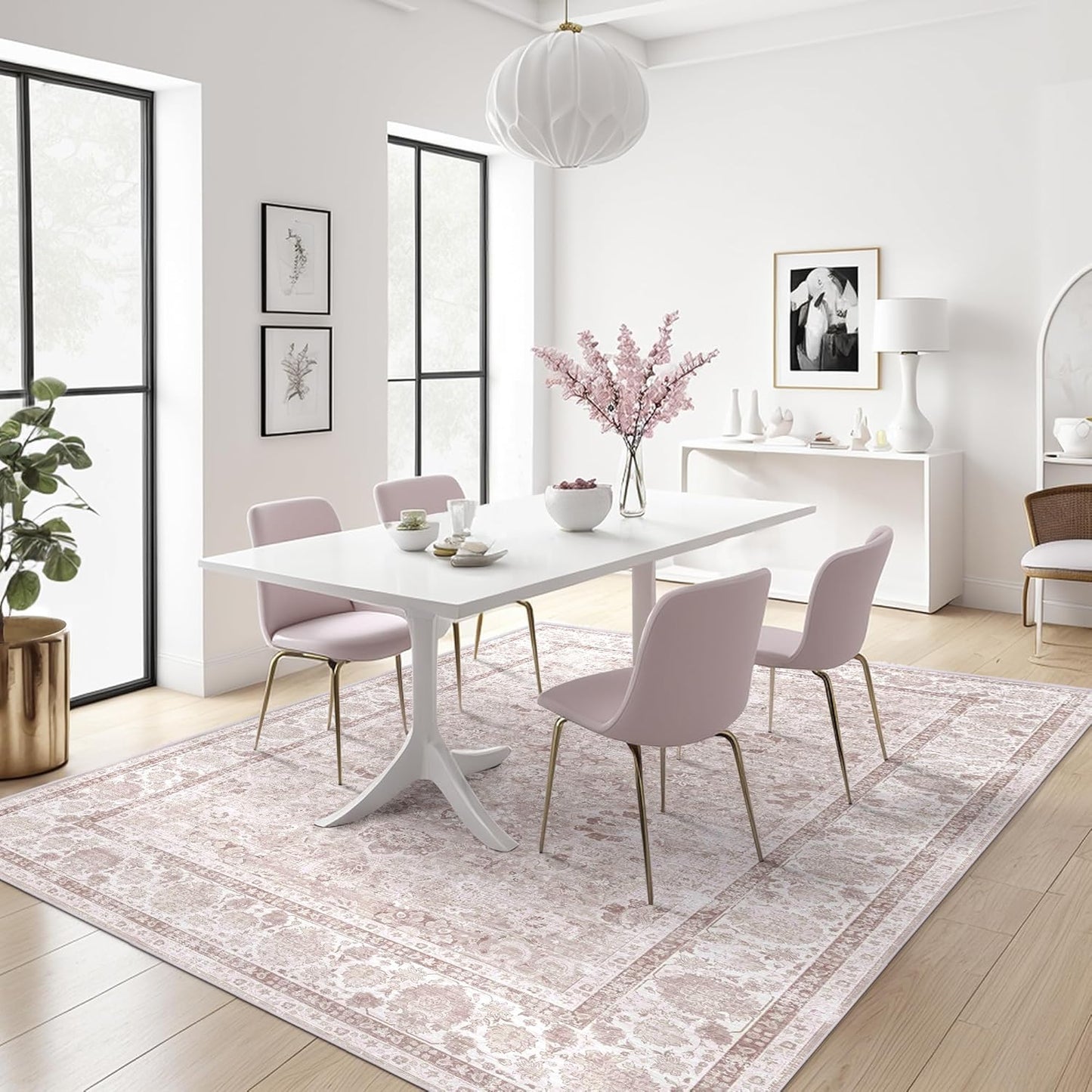 Turkish Pink Living Room Kitchen and Bedroom