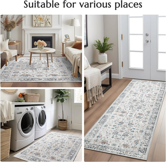 Vintage Rug Living Room Kitchen and Bedroom