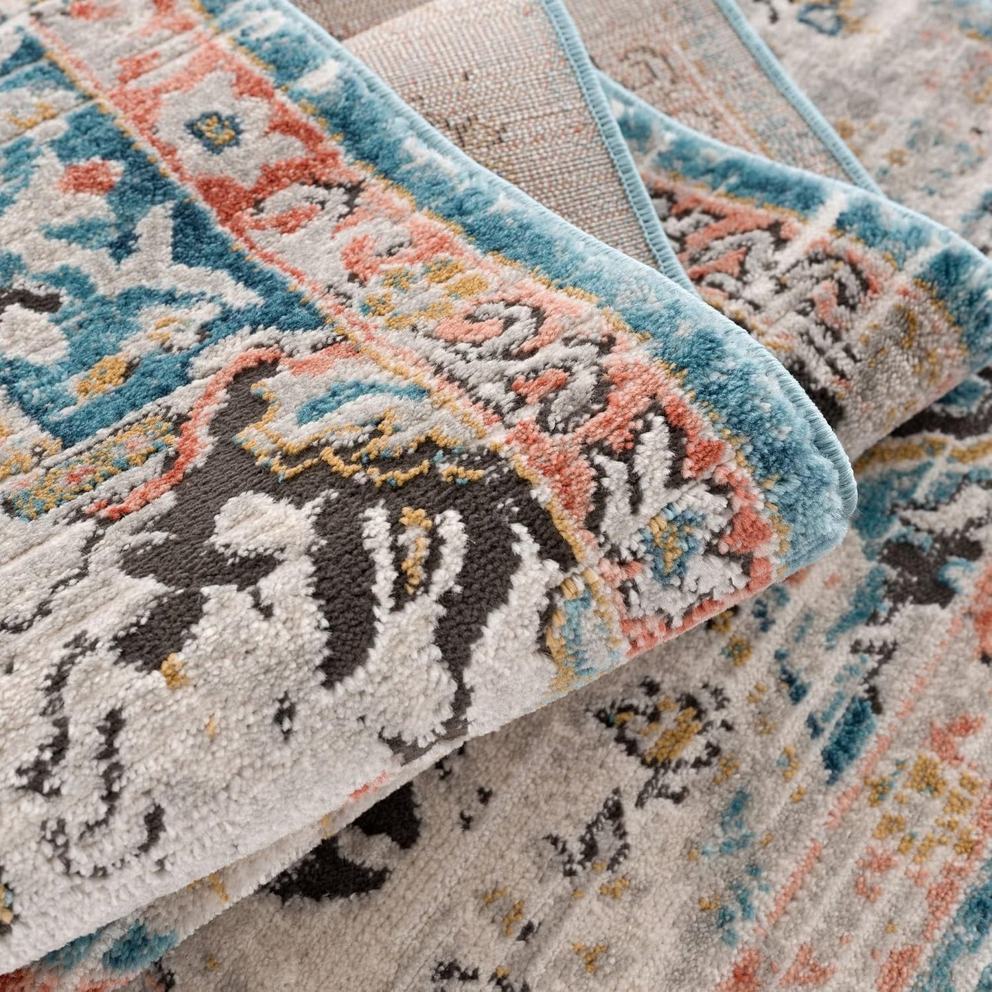 Persian Rug Tridational Living Room Kitchen and Bedroom Area Rug