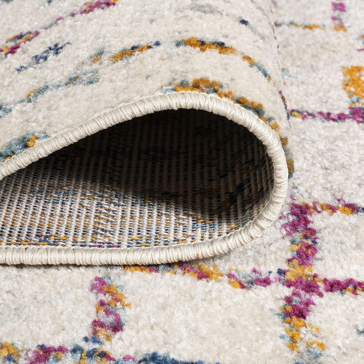 Bohemian Rug Classic 4x6 Beige and Multi Colors Area Carpet