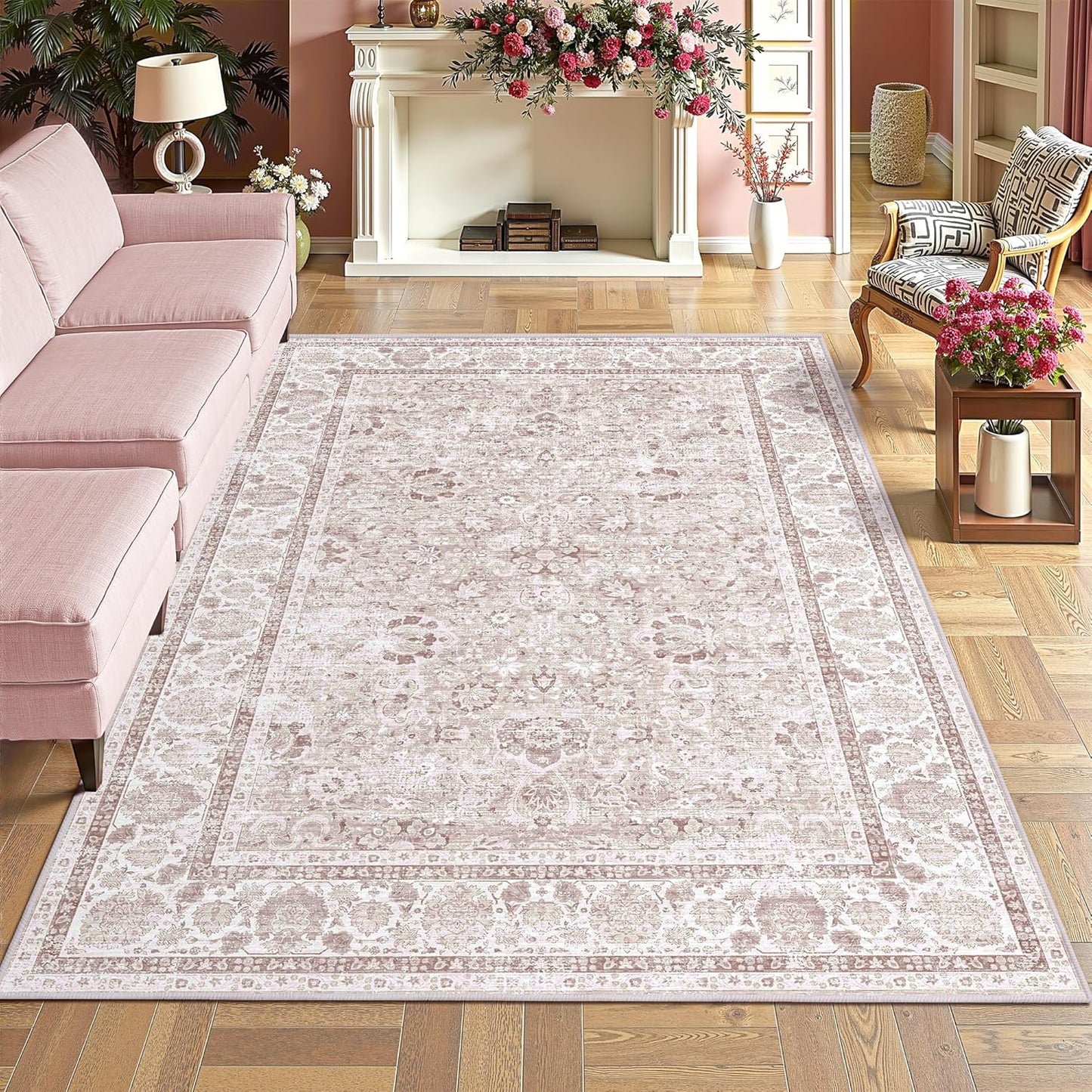 Turkish Pink Living Room Kitchen and Bedroom