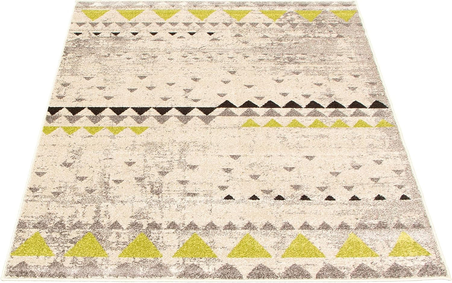 Bohemian Rug Classic 4x6 Beige and Yellow Area Carpet