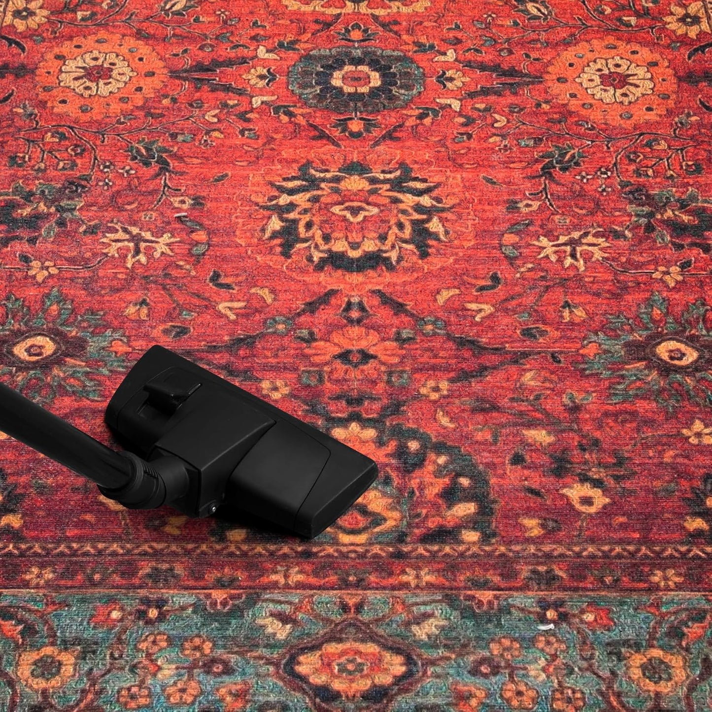 Turkish Rug Red Living Room Kitchen and Bedroom