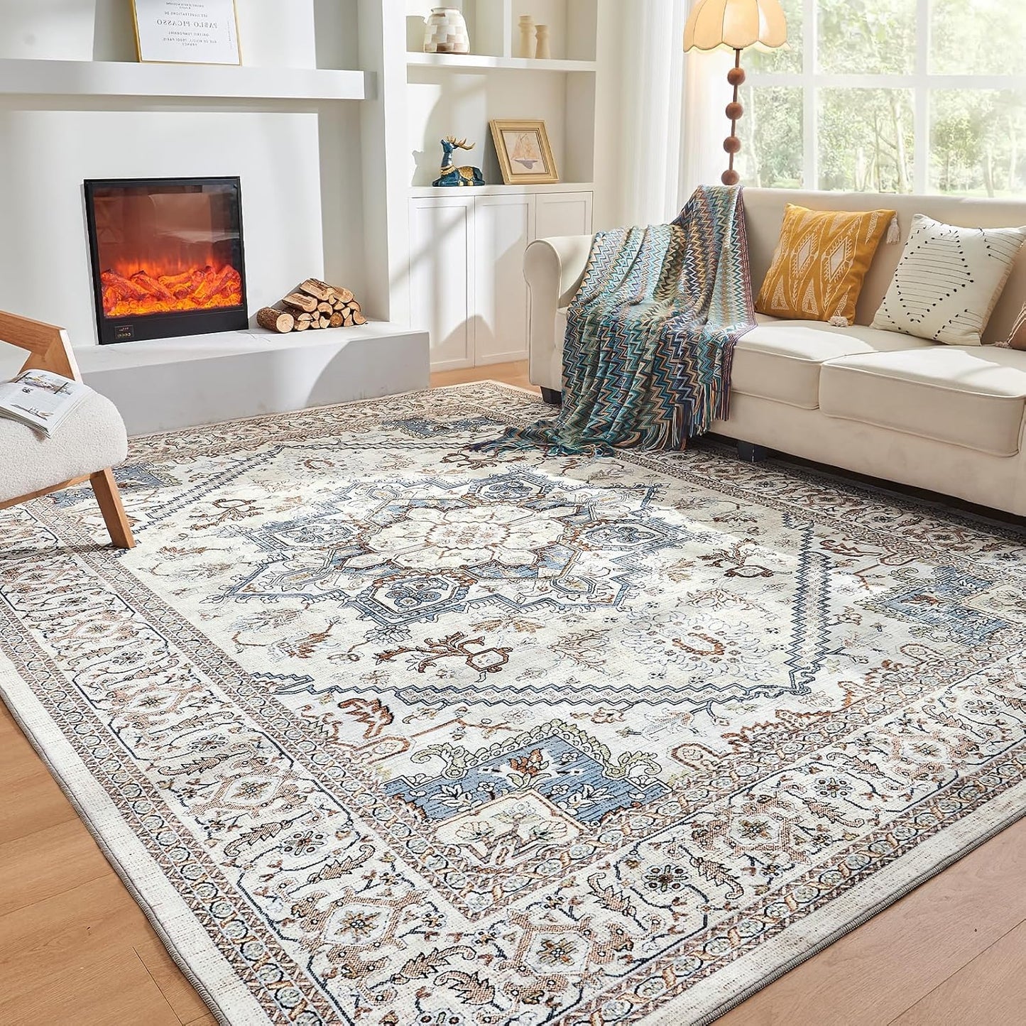 Persian Rug Living Room and Bedroom