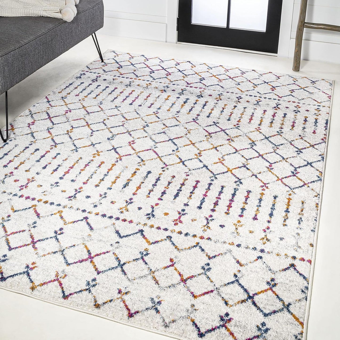 Bohemian Rug Classic 4x6 Beige and Colors Area Carpe