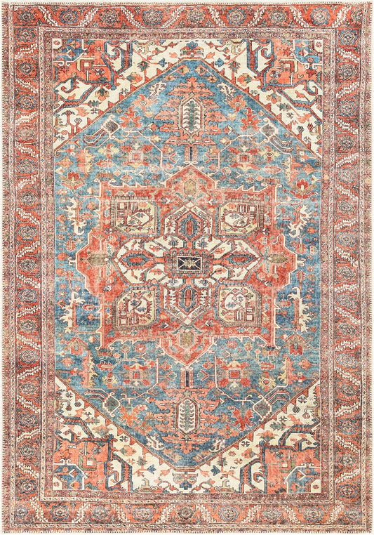 Turkish Red Blue Living Room  Kitchen and Bedroom