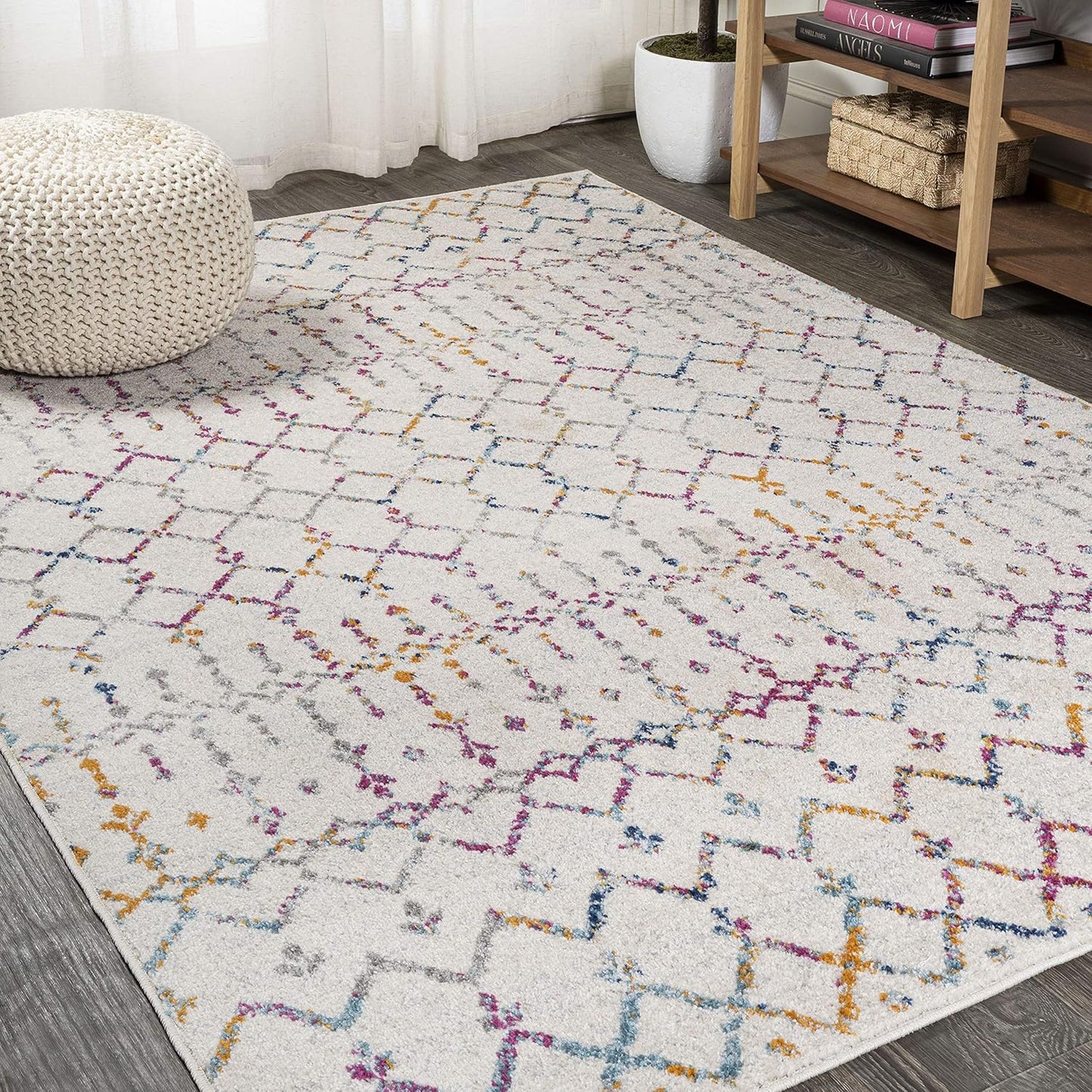 Bohemian Rug Classic 4x6 Beige and Multi Colors Area Carpet