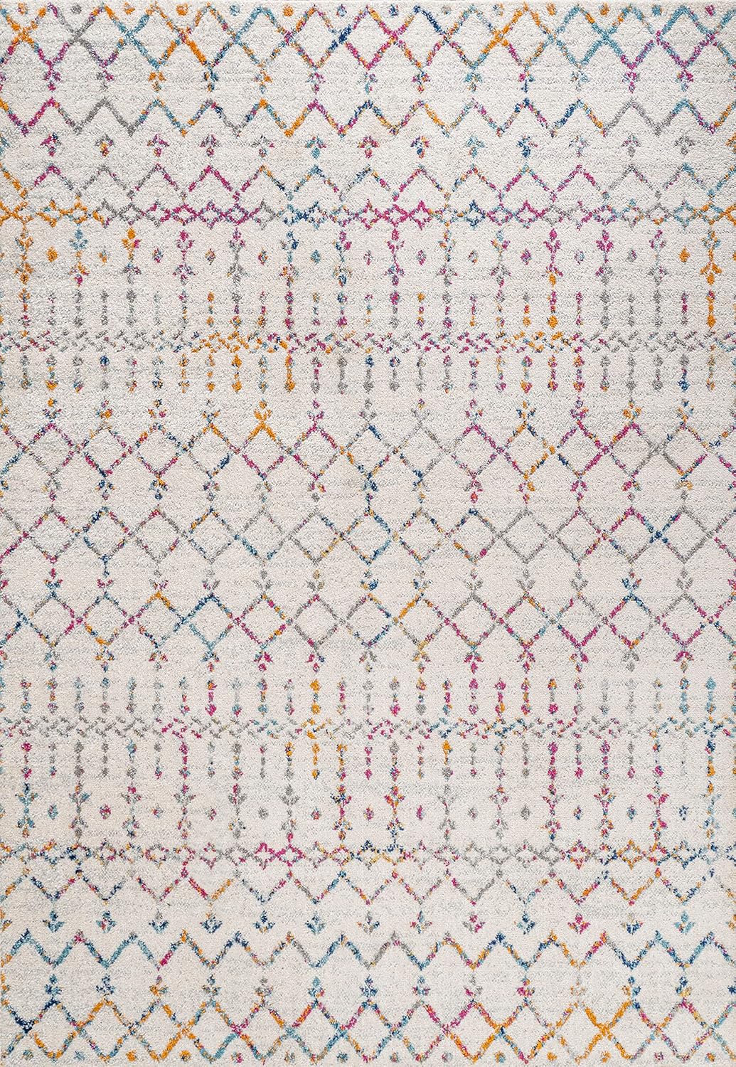 Bohemian Rug Classic 4x6 Beige and Multi Colors Area Carpet