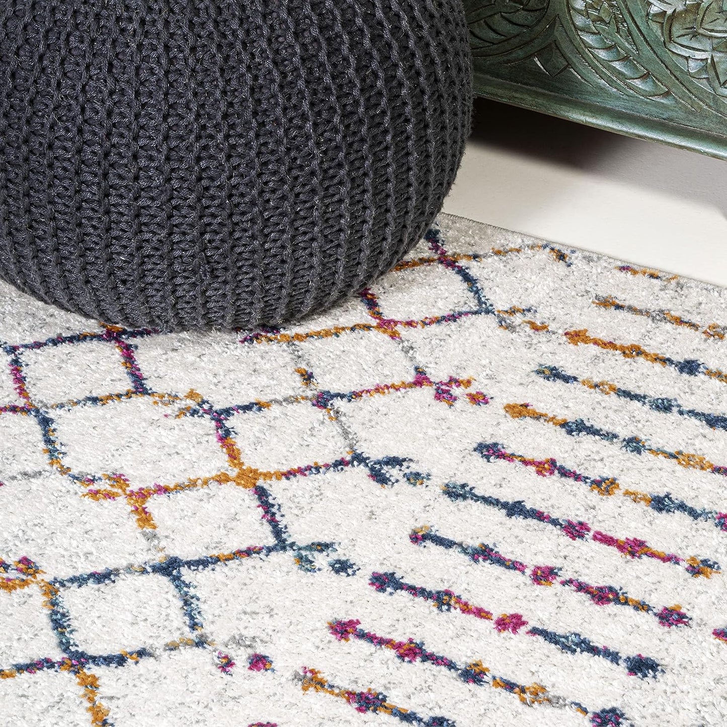 Bohemian Rug Classic 4x6 Beige and Colors Area Carpe
