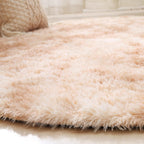 Round Fluffy Rugs Living Room & Bedroom Rug & Kids Room - rgc-00190
