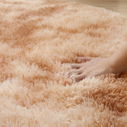 Round Fluffy Rugs Living Room & Bedroom Rug & Kids Room - rgc-00190