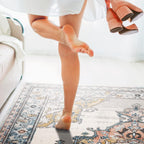 Persian Rug Traditional Patterned Multicolor Area Rug 