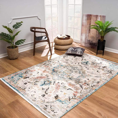 Persian Rug Tridational Living Room Kitchen and Bedroom Area Rug
