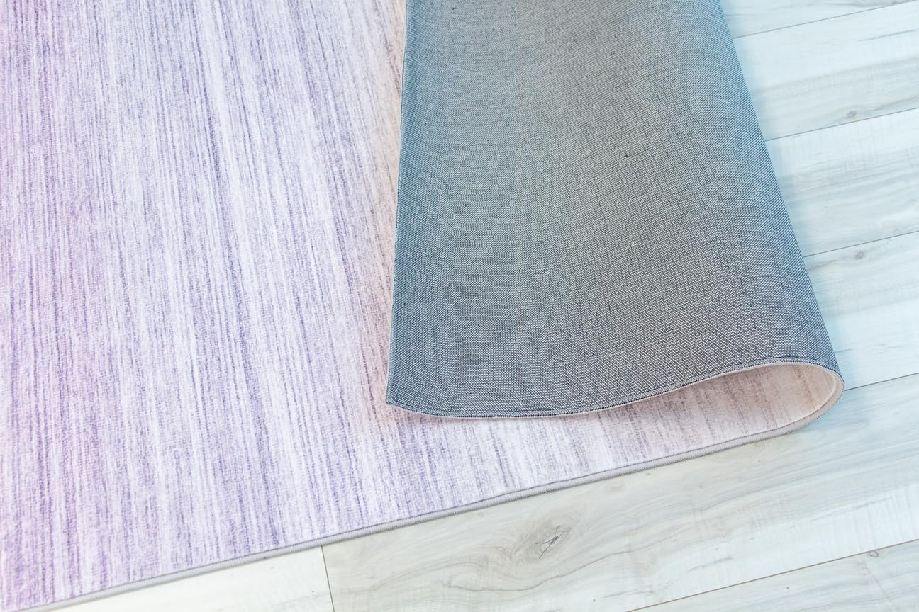 Modern Purple Rug Modern  Living Room Kitchen and Bedroom