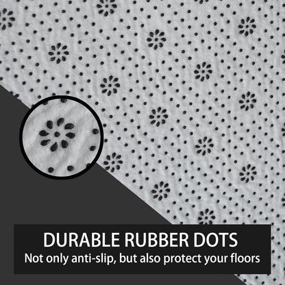 Shag Rug Large Size Cloud Black / Grey Fluffy Machine Washable Area Rug