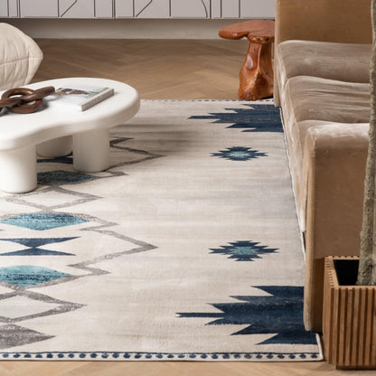 Modern  Boho Rug Beige Modern  Living Room Kitchen and Bedroom