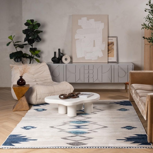 Modern  Boho Rug Beige Modern  Living Room Kitchen and Bedroom