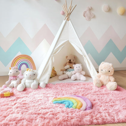 Rugsco Shag Rug Selection, Fluffy, Cozy & Machine Washable - rgc003