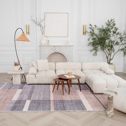 Modern Geometric Area Rug Modern Living Room Kitchen and Bedroom Rug