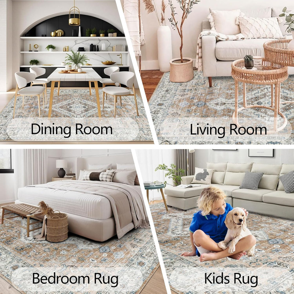 Persian Rug Living Room and Bedroom