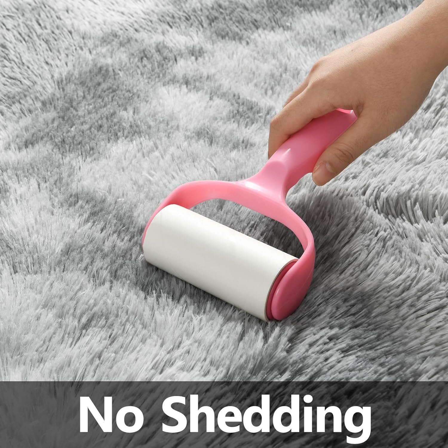 Cloud Pink Shag Rug, Modern, Cozy and Cute Soft Area Rug - rgc006