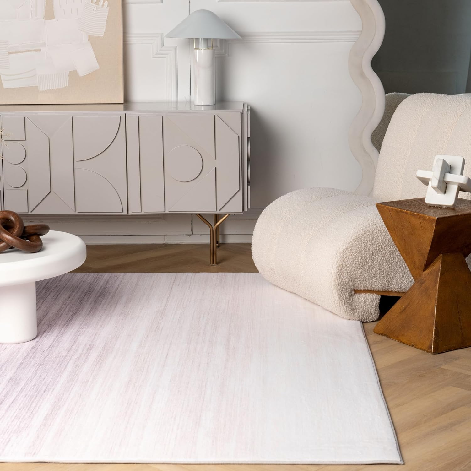 Modern Purple Rug Modern  Living Room Kitchen and Bedroom