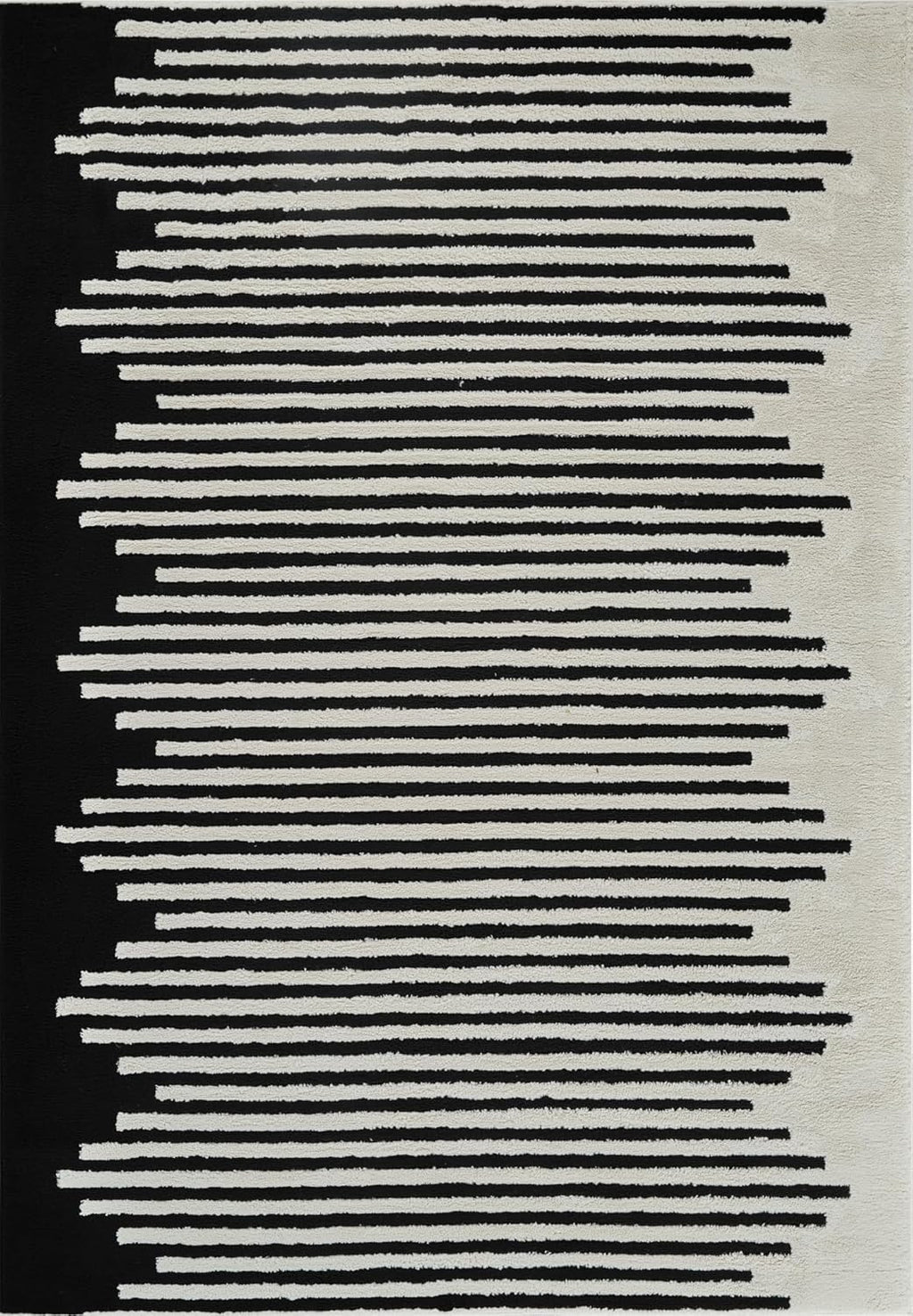 Boho Rug 4x6 High Quality Black and White Area Rug