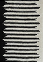Boho Rug 4x6 High Quality Black and White Area Rug