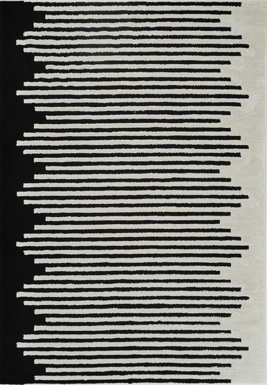 Boho Rug 4x6 High Quality Black and White Area Rug