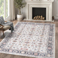 Vintage Beige Rug Living Room  Kitchen and Bedroom