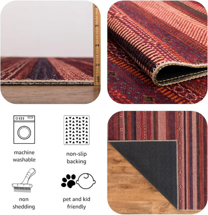Turkish Red Boho Living Room  Kitchen and Bedroom