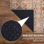 Turkish Rug Beige Brown Boho Living Room  Kitchen and Bedroom