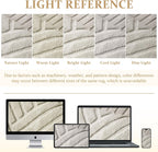 Beige Stripe Washable Rug - Rugsco.ca
