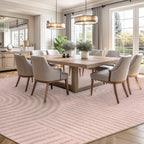 Pink Boho Rug Rusgco