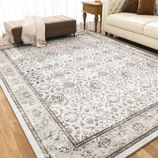 Floral Vintage Rug Living Room and Bedroom