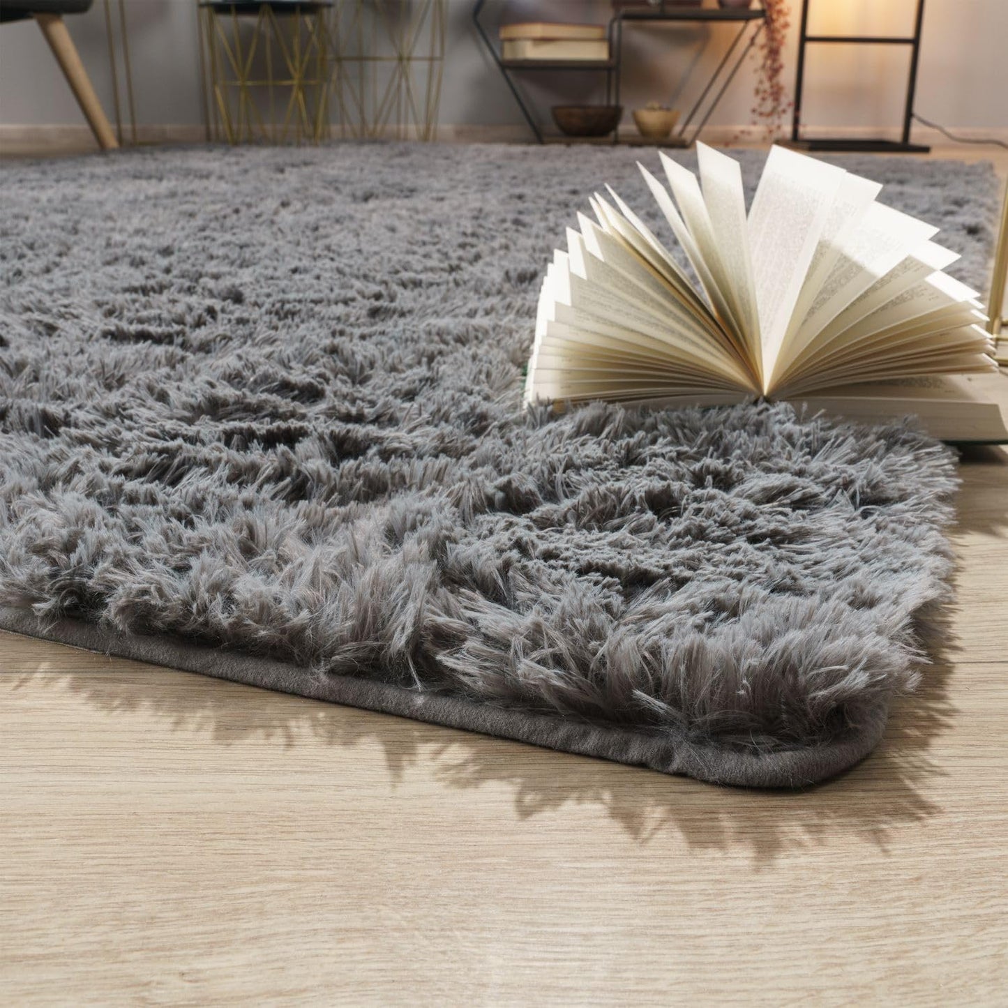 Rugsco Shag Rug Selection, Fluffy, Cozy & Machine Washable - rgc003