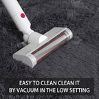 Shag Rug Extra Large Soft Fluffy Washable Area Rug Black