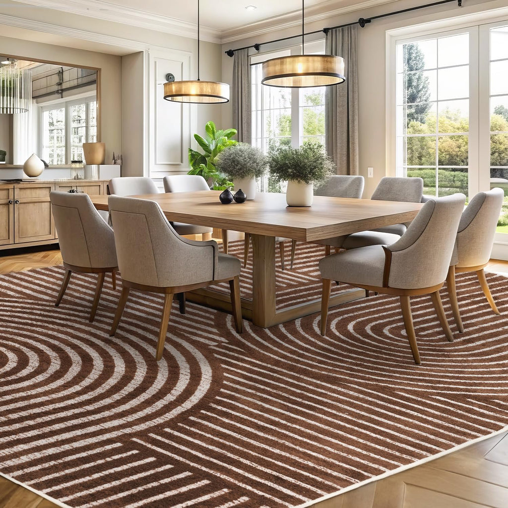 Brown Boho Rug Rusgco