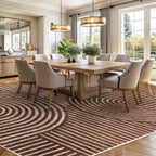 Brown Boho Rug Rusgco