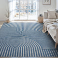 Blue Boho Rug Rusgco