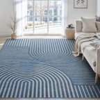 Blue Boho Rug Rusgco