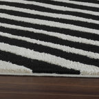 Boho Rug 4x6 High Quality Zebra White and Black Area Rug