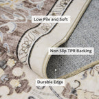Floral Vintage Rug Living Room and Bedroom
