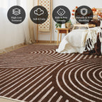 Brown Boho Rug Rusgco