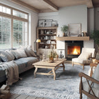 Floral Vintage Rug Living Room and Bedroom