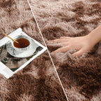 Cloud Brown Shag Rug, Modern Soft Area Rug - rgc005